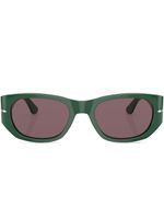 Persol lunettes de soleil teintées à monture rectangulaire - Vert - thumbnail