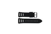 Horlogeband Guess GW0263G1 / W0263G1 / Momentum Rubber Zwart 21mm