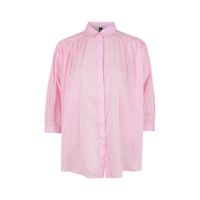 Eksept by Shoeby blouse Bowie met plooien lichtroze - thumbnail