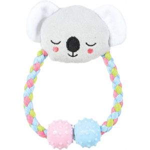 Zolux Puppy tiny pluche koala met touw grijs