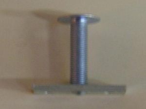 Belegschr.blank rondkop 1 1/2"