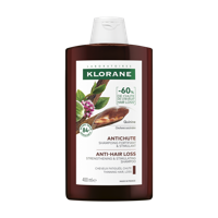Klorane Haar Shampooing à la Quinine & Edelweiss BIO 400ml | Voor Dunner Wordend Haar
