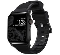 Nomad rugged sport strap Apple Watch 42mm / 44mm / 45mm / 49mm zwart / zwart