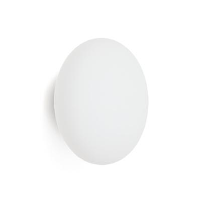 Kave Home Wandlamp 'Bamila' Rookglas, kleur Zwart