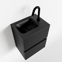 Toiletmeubel Mondiaz Ada | 40 cm | Meubelkleur Urban | Lex wastafel Urban Rechts | 1 kraangat