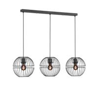 Fischer & Honsel Spijltjes hanglamp Drops 3-lichts 60725 - thumbnail