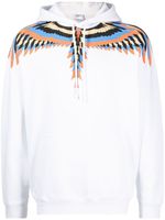 Marcelo Burlon County of Milan hoodie en coton à imprimé Wings - Blanc - thumbnail