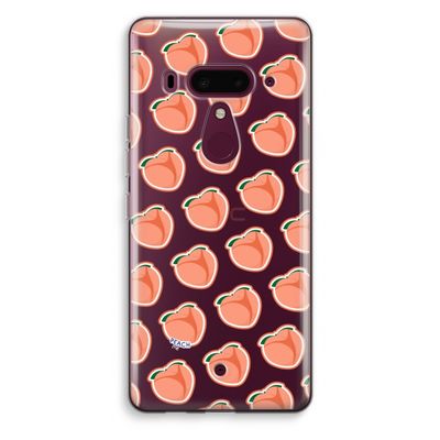Just peachy: HTC U12+ Transparant Hoesje