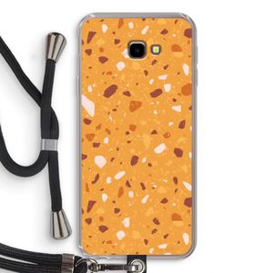 Terrazzo N°24: Samsung Galaxy J4 Plus Transparant Hoesje met koord