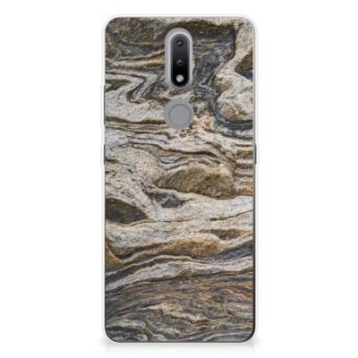 Nokia 2.4 | TPU | Siliconen hoesje | Steen