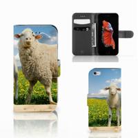 Apple iPhone 6 | 6s | Telefoonhoesje | Met pasjeshouder | Schaap en Lammetje