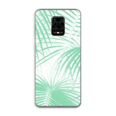 Palmbladeren: Xiaomi Redmi Note 9 Pro Transparant Hoesje