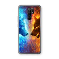 Fire & Ice: Xiaomi Redmi 9 Transparant Hoesje