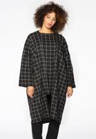 Yoek Kimono CUBE long | Zwart | Maat 54/56