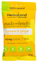 Herbaland Gummies Tumeric & Ginger