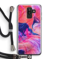 Earth And Ocean: Samsung Galaxy J8 (2018) Transparant Hoesje met koord