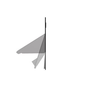 Mobile Pixels Origami Kickstand 35,8 cm (14.1") Zwart Bureau