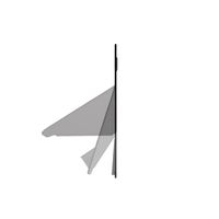 Mobile Pixels Origami Kickstand 35,8 cm (14.1") Zwart Bureau - thumbnail