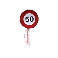 Pinata verkeersbord 50