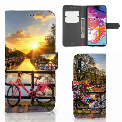 Samsung Galaxy A70 | Flip Cover | Amsterdamse Grachten