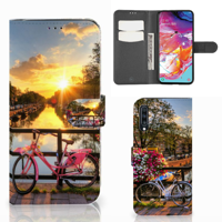 Samsung Galaxy A70 | Flip Cover | Amsterdamse Grachten