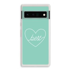 Best heart pastel: Google Pixel 6 Pro Transparant Hoesje
