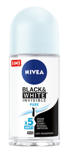 Nivea Black & White Invisible Pure Roll-on