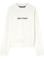 Palm Angels sweat en jersey à logo imprimé - Blanc - thumbnail