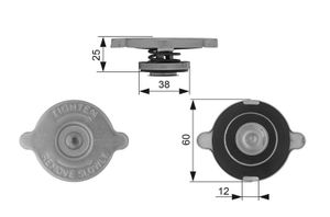 Radiateurdop RC132