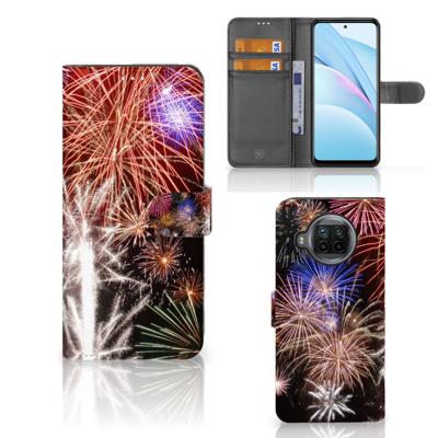 Xiaomi Mi 10T Lite | Wallet Case | met Pasjes | Vuurwerk
