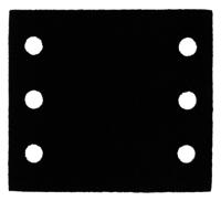Bosch Accessoires Tussenpad, 115x107mm, 2x - 2608000815