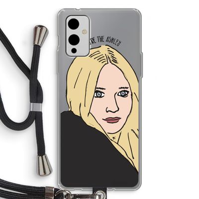 Ashley: OnePlus 9 Transparant Hoesje met koord