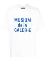 Musium Div. t-shirt à logo imprimé - Blanc - thumbnail