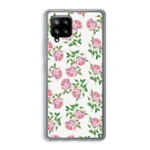 Kleine roosjes: Samsung Galaxy A42 5G Transparant Hoesje
