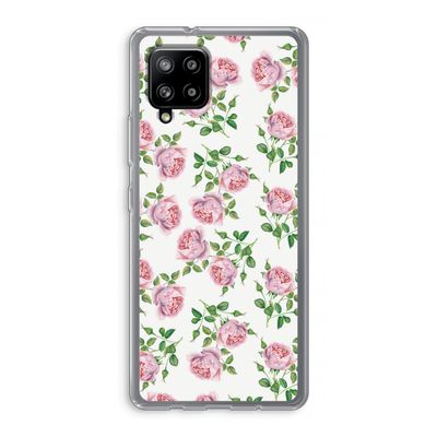 Kleine roosjes: Samsung Galaxy A42 5G Transparant Hoesje
