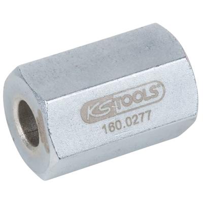 KS Tools 160.0277 Moer, buitenzeskant 19 mm, binnendiameter 6 mm