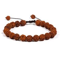 Mala/armband rudraksha 21 kralen verstelbaar - Sieraden - Spiritueelboek.nl - thumbnail