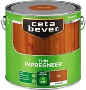 Cetabever Tuin Impregneer Transparant - Teak - 2,5 liter