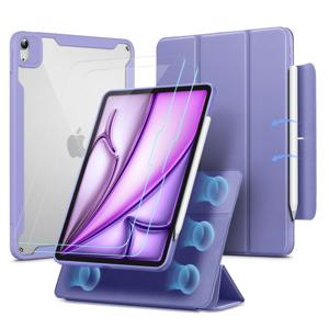 iPad Air 13" (2024) Rebound Hybrid Protection Bundle - Lavender