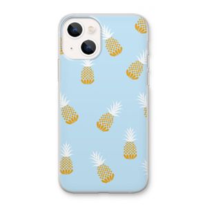 Ananasjes: iPhone 13 mini Transparant Hoesje