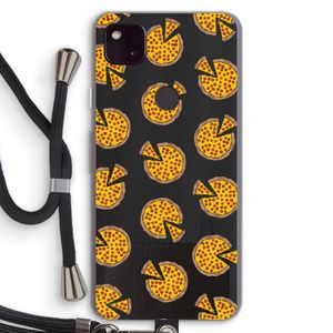 You Had Me At Pizza: Pixel 4a 5G Transparant Hoesje met koord