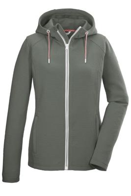 Killtec KOS 33 Power Stretch Fleece Dames Light Olive 38