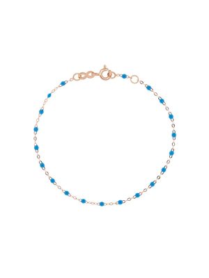 Gigi Clozeau bracelet à détails de perles - Bleu