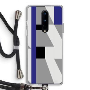 Gestalte 2: OnePlus 8 Transparant Hoesje met koord