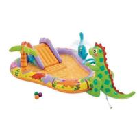 Opblaasbaar Kinderzwembad Intex Dino Park 201 x 157 x 69 cm