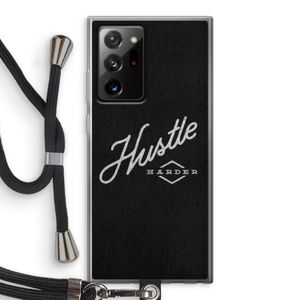 Hustle: Samsung Galaxy Note 20 Ultra / Note 20 Ultra 5G Transparant Hoesje met koord