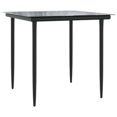 5-delige Tuinset met kussens poly rattan grijs