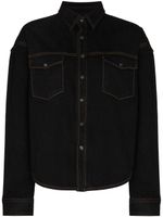 WARDROBE.NYC veste oversize en jean - Noir