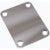 AllParts AP-0600-001 Nickel Neckplate voor gitaar en bas