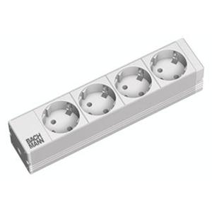 Bachmann 333.0122 10 inch Stekkerdoos voor patchkast Aluminium